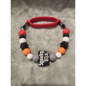 Halloween Spooky B Cup Tumbler charm Beaded